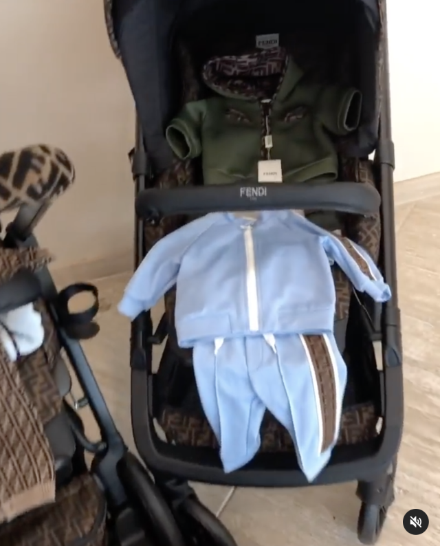 Designer Fendi Prams and Strollers