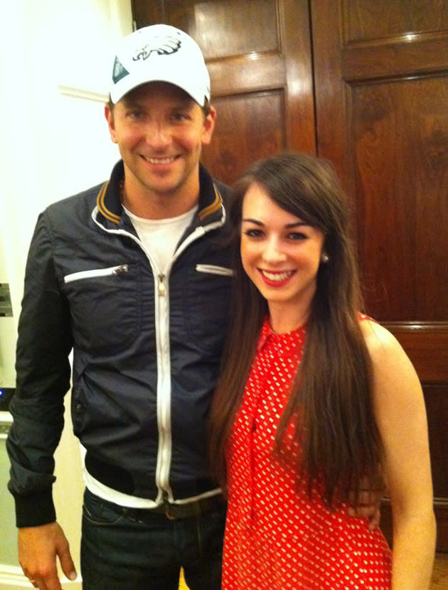 Celebrity photos: Team omg! were lucky enough to meet Bradley Cooper twice and yes, we were smitten.