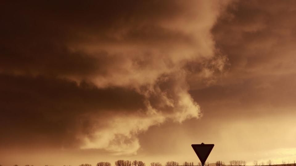 In weiten Teilen Deutschlands herrscht Sturmwetter. (Bild: dpa)