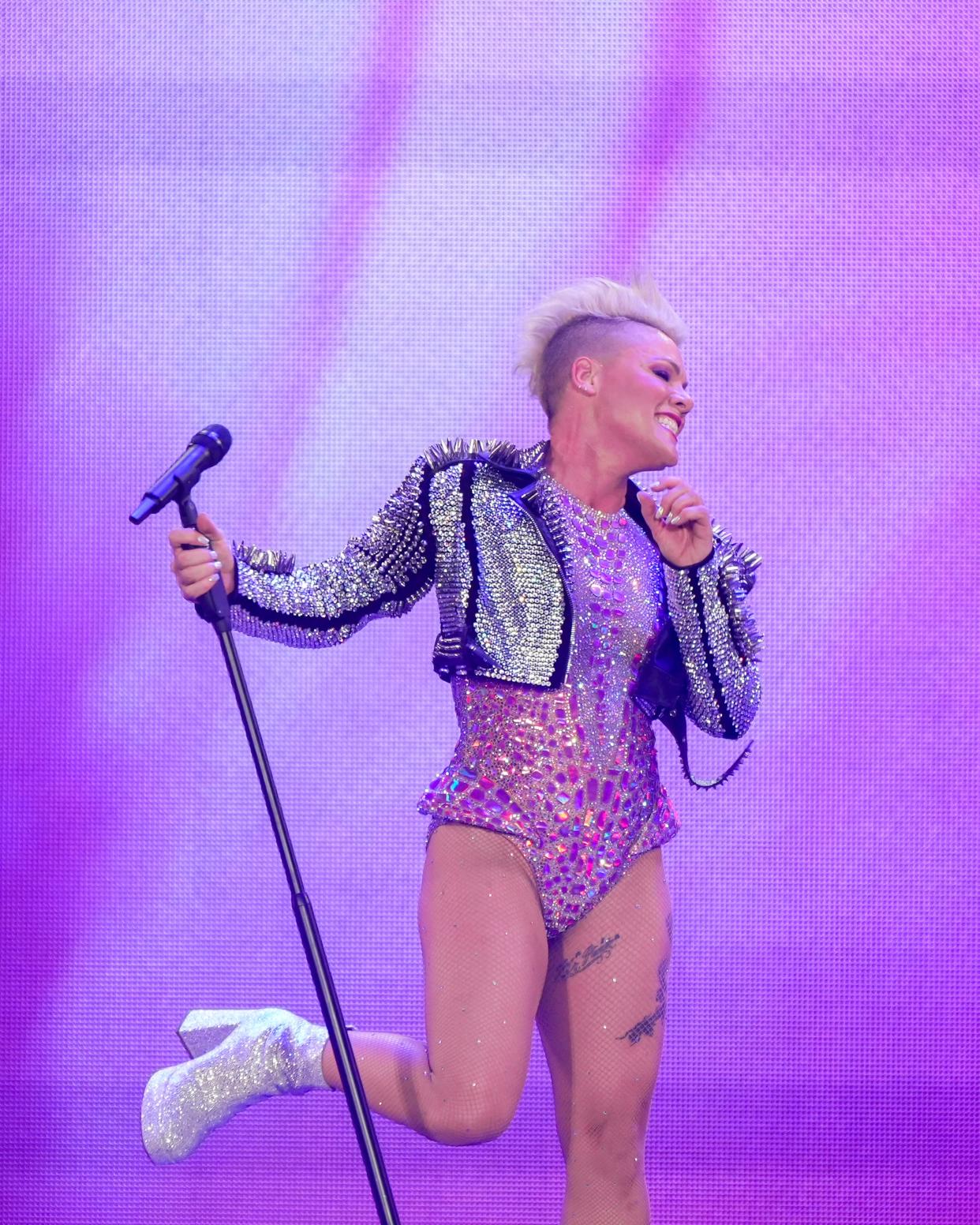 Pop powerhouse P!nk will fly through the air at the Schottenstein Center on Oct.. 9, joined by special guests The Script and KidCutup.