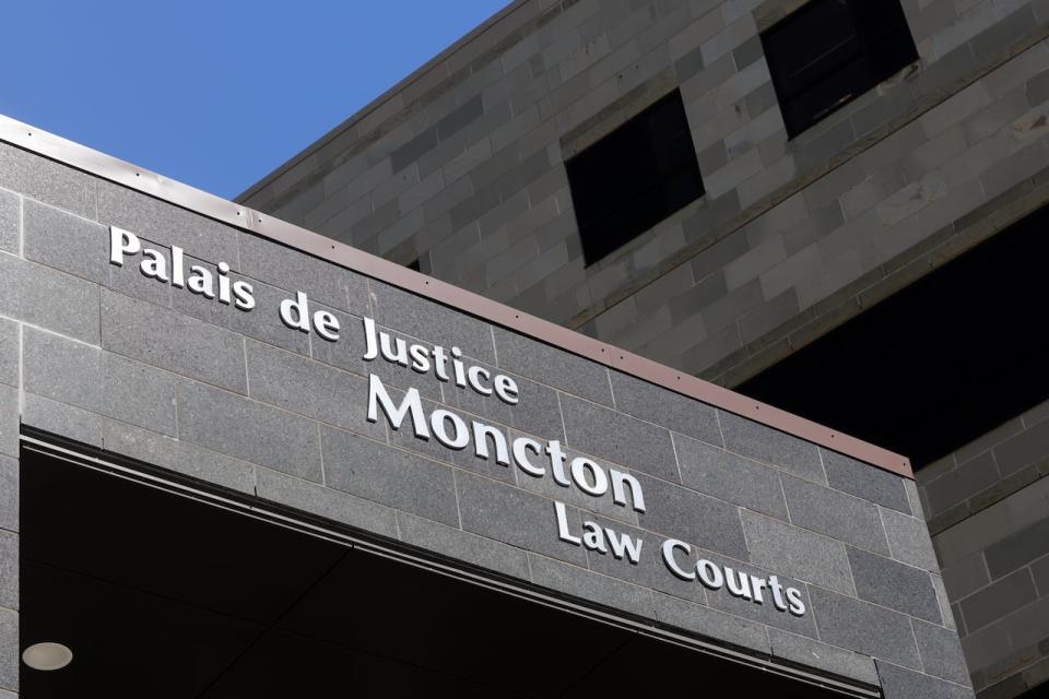 The Moncton courthouse shown on May 12, 2022. 