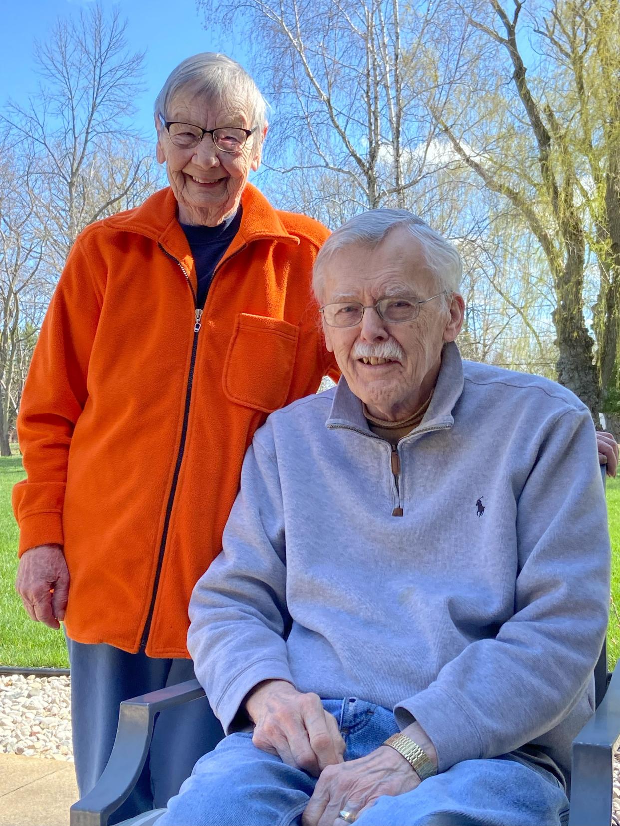 Bernie and Bill Janz. Bill Janz was a reporter and columnist at the Milwaukee Sentinel and Milwaukee Journal Sentinel for more than 40 years before retiring.