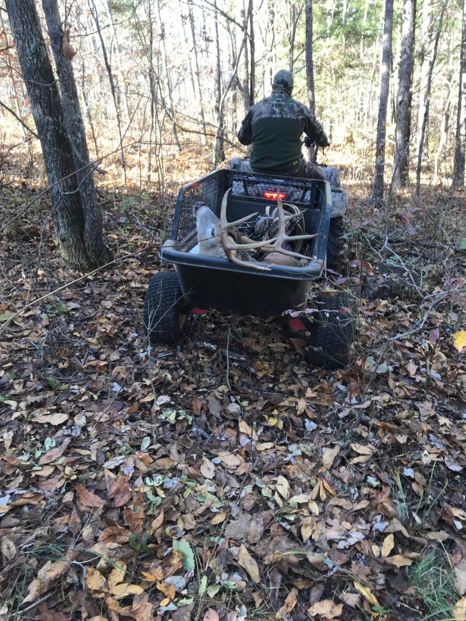 Four-wheelers outfitted with the right accessories are excellent hunting vehicles.