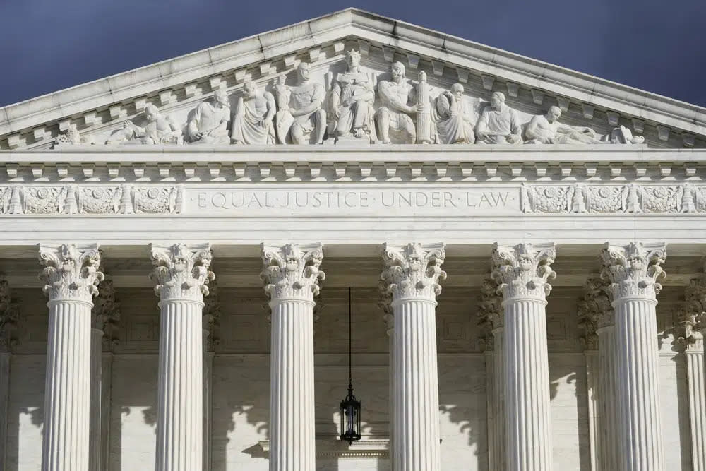 The U.S. Supreme Court is seen on Jan. 20, 2023, in Washington. (AP Photo/Alex Brandon, File)
