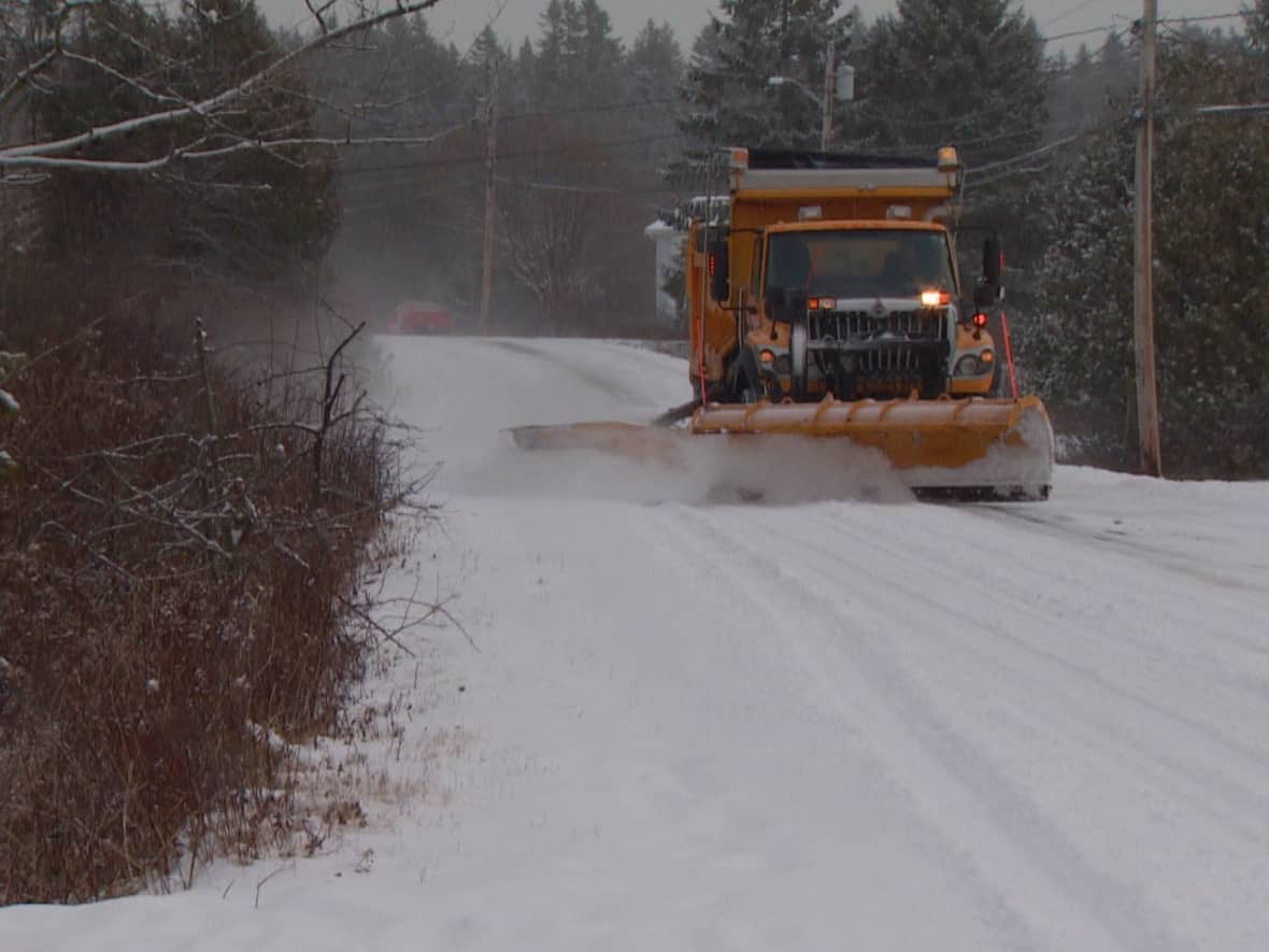 New Brunswickers in the southeast part of the province should expect to wake up to snow. Even more intense snowfall is expected Monday afternoon. (Roger Cosman/CBC - image credit)