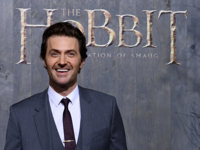 Actor Richard Armitage attends the premiere of "The Hobbit: The Desolation of Smaug," based on a novel by J.R.R. Tolkien, at TCL Chinese Theatre in the Hollywood section of Los Angeles on December 2, 2013. File Photo by Jim Ruymen/UPI