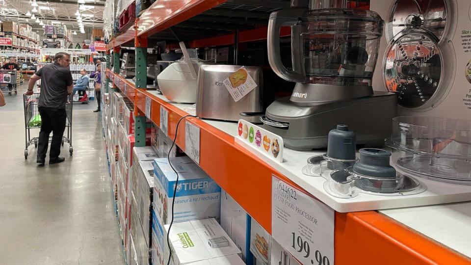 PHOTO: A customer shops at a Costco store, Oct. 2, 2023, in San Francisco. (Justin Sullivan/Getty Images)