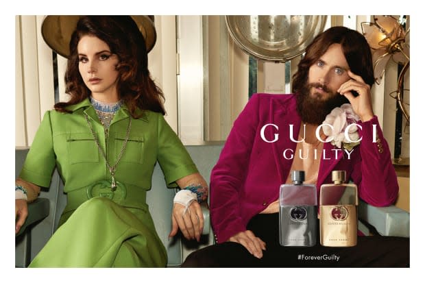 <p>Lana Del Rey and Jared Leto for Gucci Guilty. Photo: Glen Luchford/Courtesy of Gucci</p>