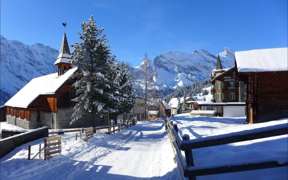 Mürren’s car-free village - Andrew Gunz