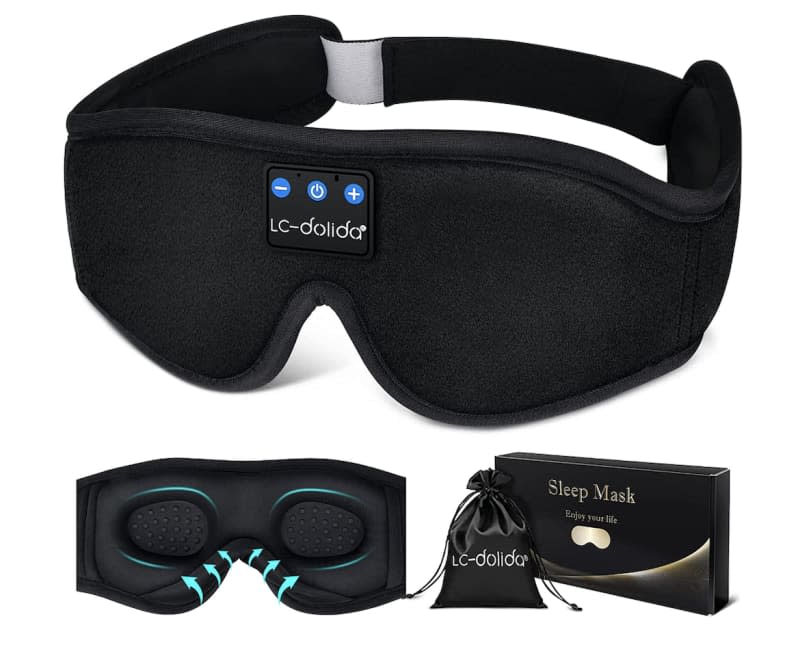 Wireless Bluetooth Sleep Mask Headphones