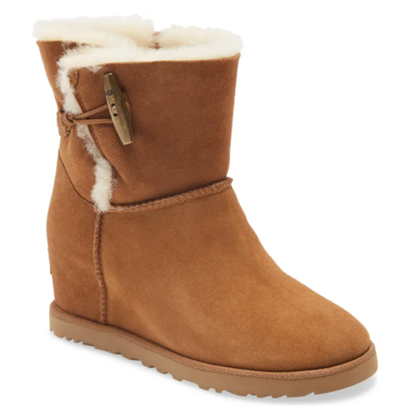 UGG Classic Femme Toggle Wedge Boot