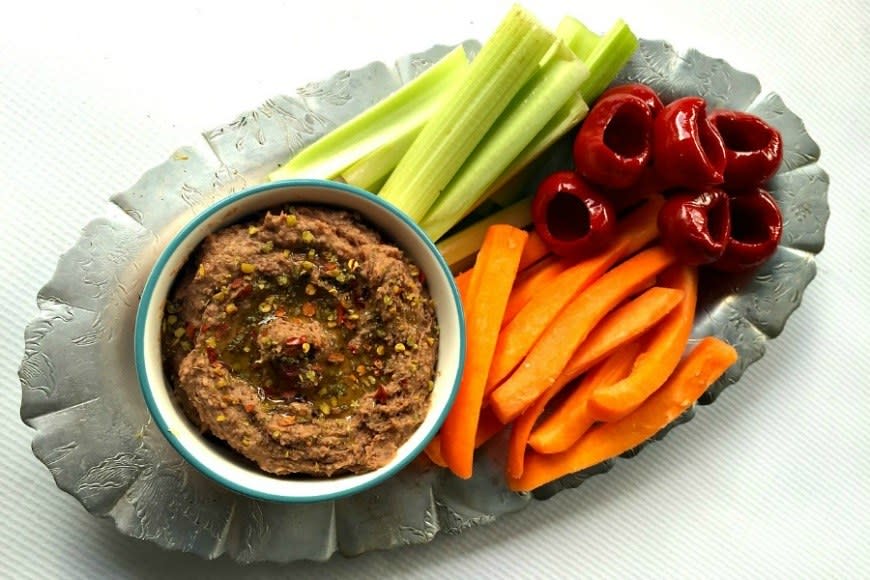 Black Bean Hummus from Reluctant Entertainer