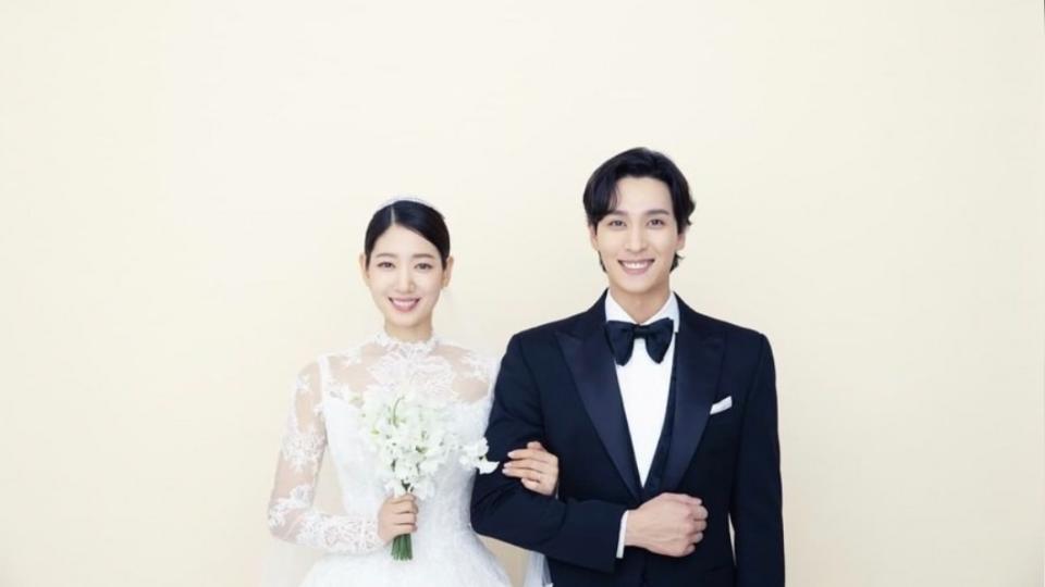 朴信惠今與崔泰俊舉行結婚典禮。（圖／翻攝自Instagram @salt_ent）