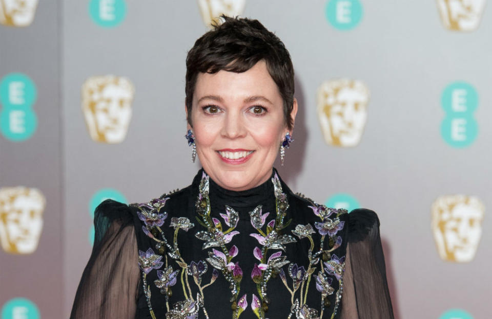 Olivia Colman keeps her Oscar hidden credit:Bang Showbiz