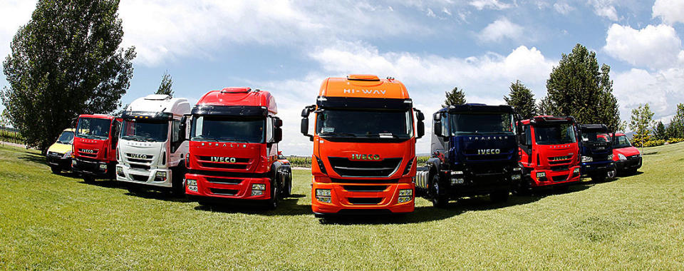 Una de las marcas que financia el grupo CNH Holding son los camiones Iveco