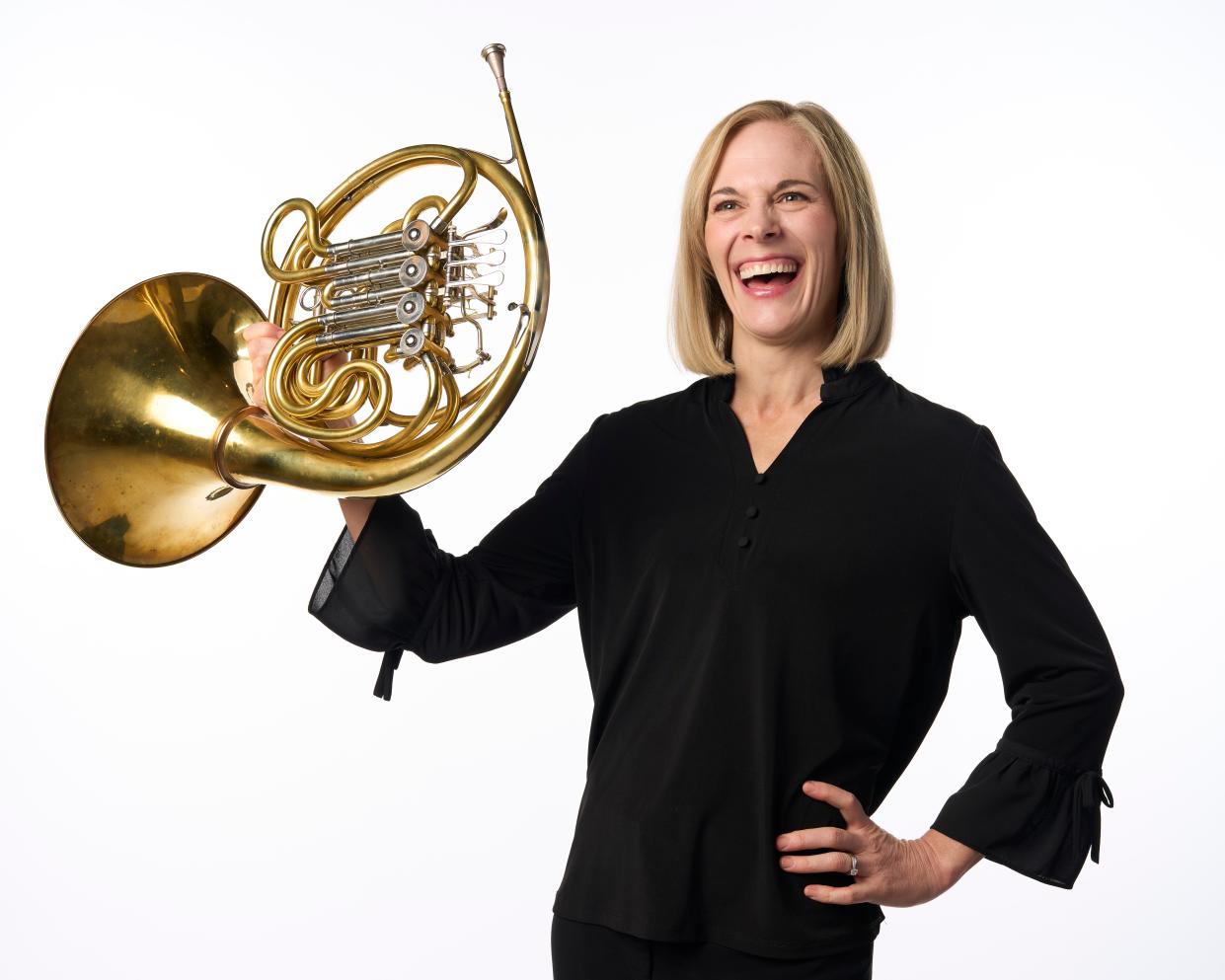 Elizabeth Freimuth, the Cincinnati Symphony Orchestra’s principal horn player, will be the featured soloist on a pair of CSO subscription concerts next season. She’ll perform Richard Strauss’ Horn Concerto No. 1 on Jan. 31 and Feb. 1, 2025, with guest conductor Jun Märkl.