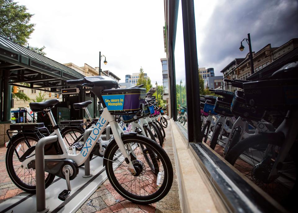 Memphis bike rental program,Explore Bike Share, stands are located throughout Downtown, Midtown and Southern Memphis neighborhoods. 