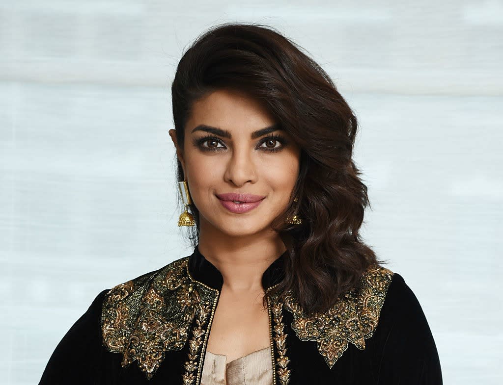 Priyanka Chopra is blessed with thick locks, but she also takes good care of them. (Photo: Getty)