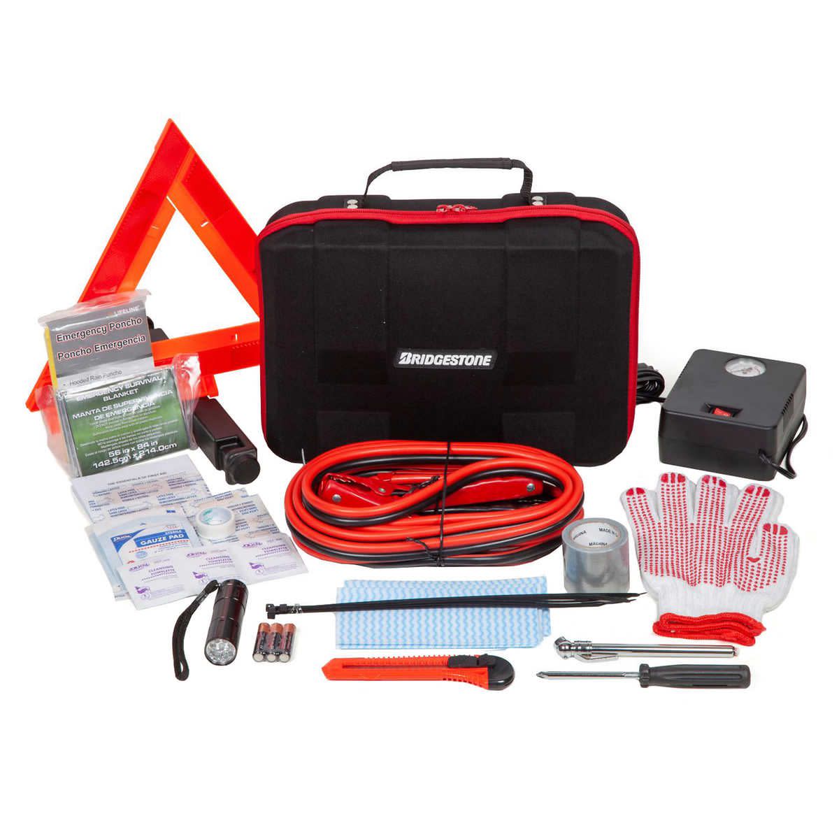 Bridgestone Auto Safety Emergency Roadside Kit