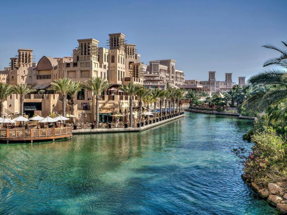 The Souk Madinat Jumeirah is built in the style of an old district (Getty Images)