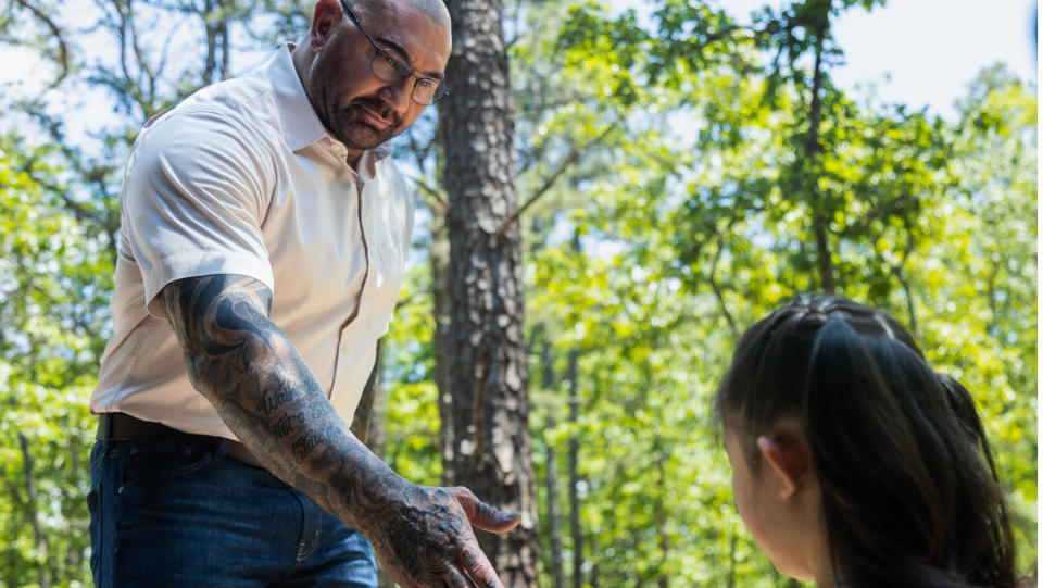 Dave Bautista in Knock at the Cabin