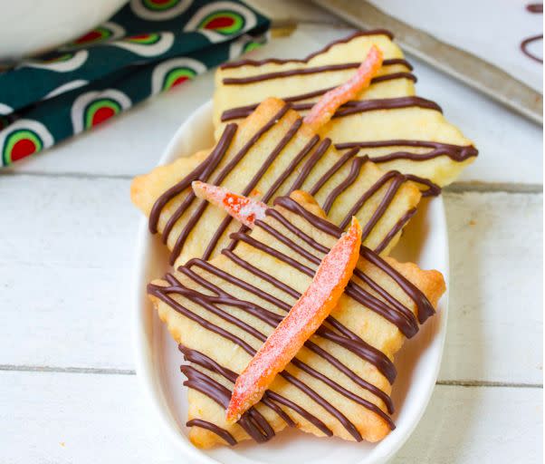 <strong>Get the <a href="http://www.aspicyperspective.com/2013/12/shortbread-cookies.html" target="_blank">Chocolate Tangerine Shortbread recipe</a> from A Spicy Perspective</strong>