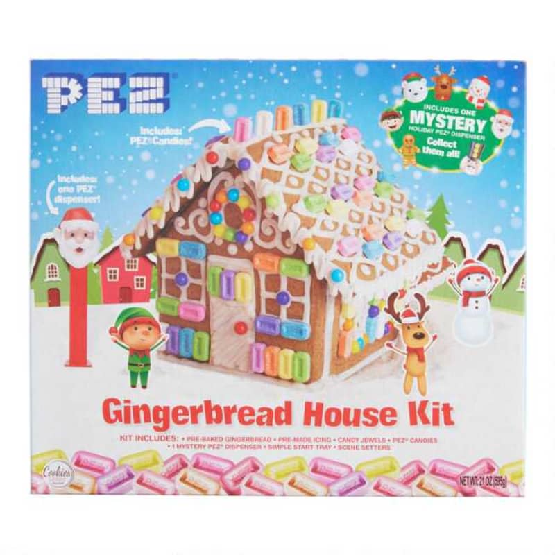 Pez Gingerbread House Kit