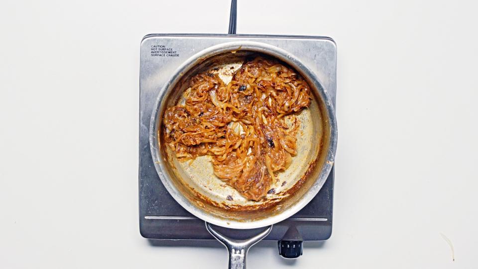 How to make silky, sweet caramelized onions on the stove.