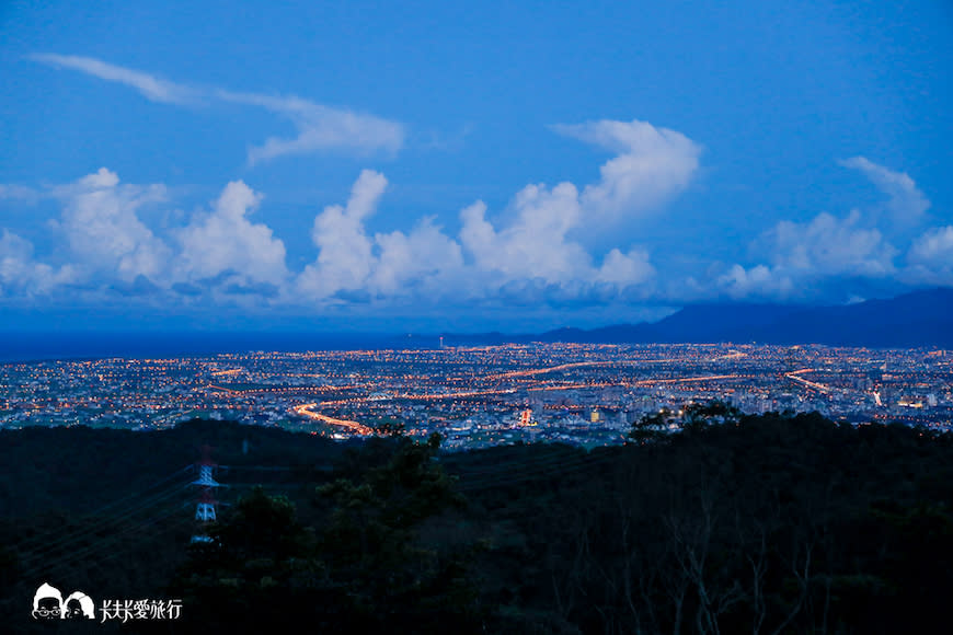 宜蘭賞夜景｜淡江大學蘭陽校園