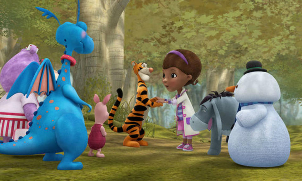 Winnie the Pooh meets Doc McStuffins