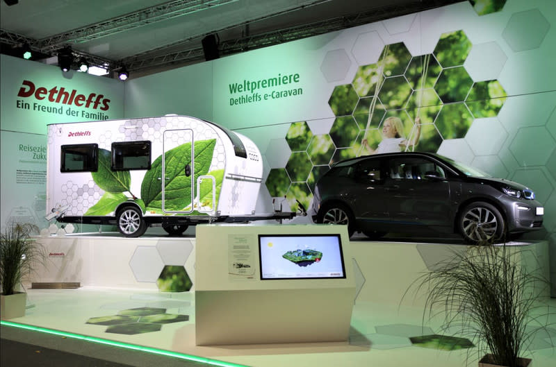 German automaker Dethleffs introduced the E.Home last year, an all-electric