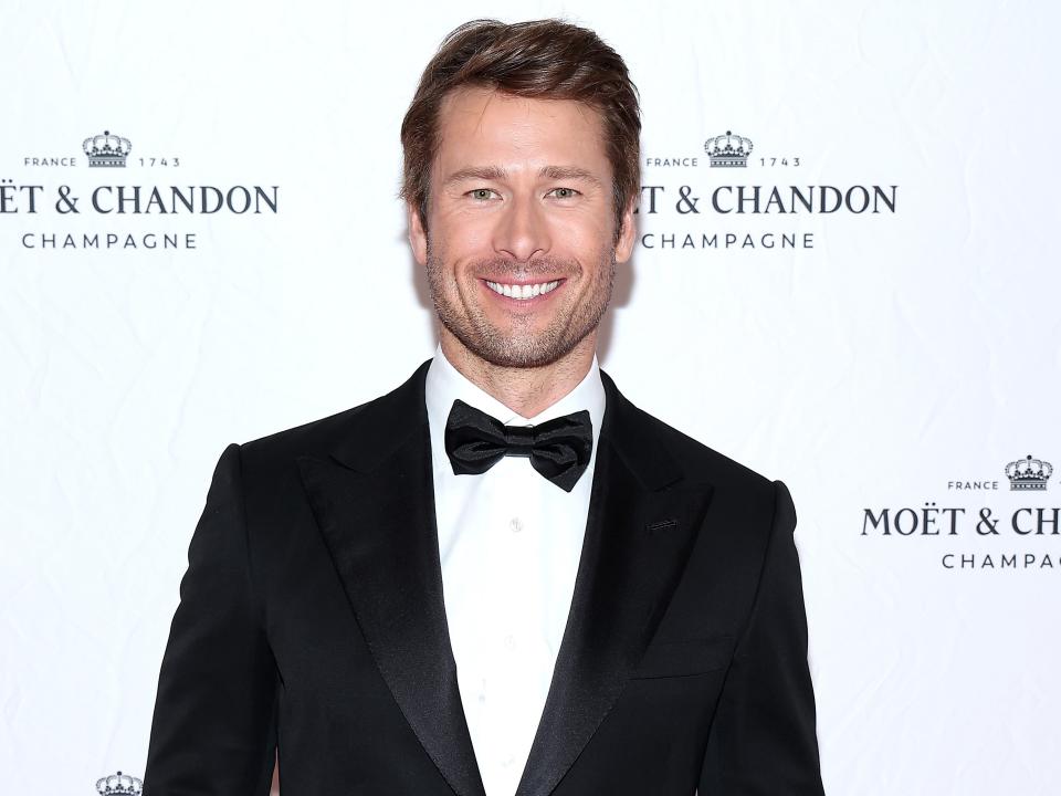 Actor Glen Powell attends the 2023 American Valor: A Salute to Our Heroes event at Omni Shoreham Hotel on November 04, 2023