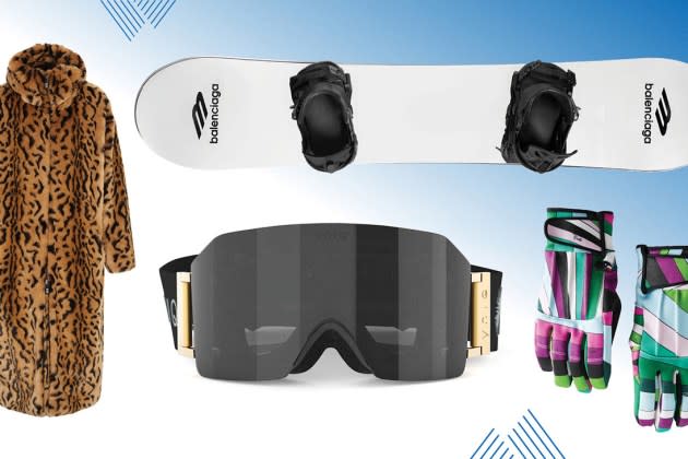 Peak Chic: Balenciaga's $5,600 Snowboard Leads a Flurry of Luxury Skiwear  and Accessories