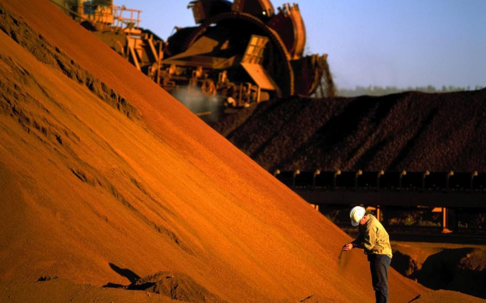 Workers at Rio Tinto's Marandoo mine - Fairfax Media