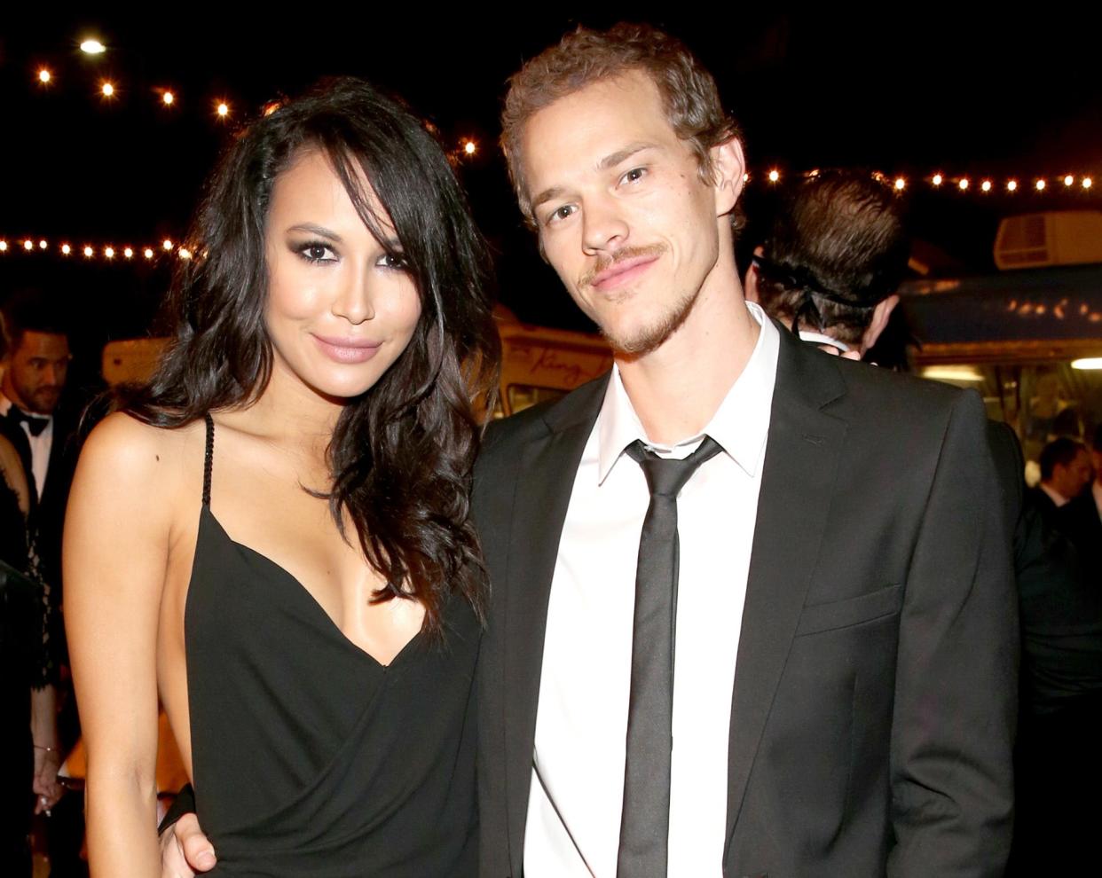 Naya Rivera with Ryan Dorsey in 2014: Getty