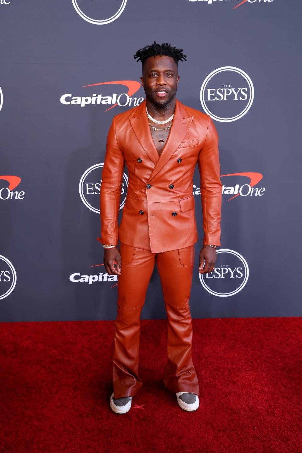 Nigel Sylvester at the ESPY awards on July 20, 2022.