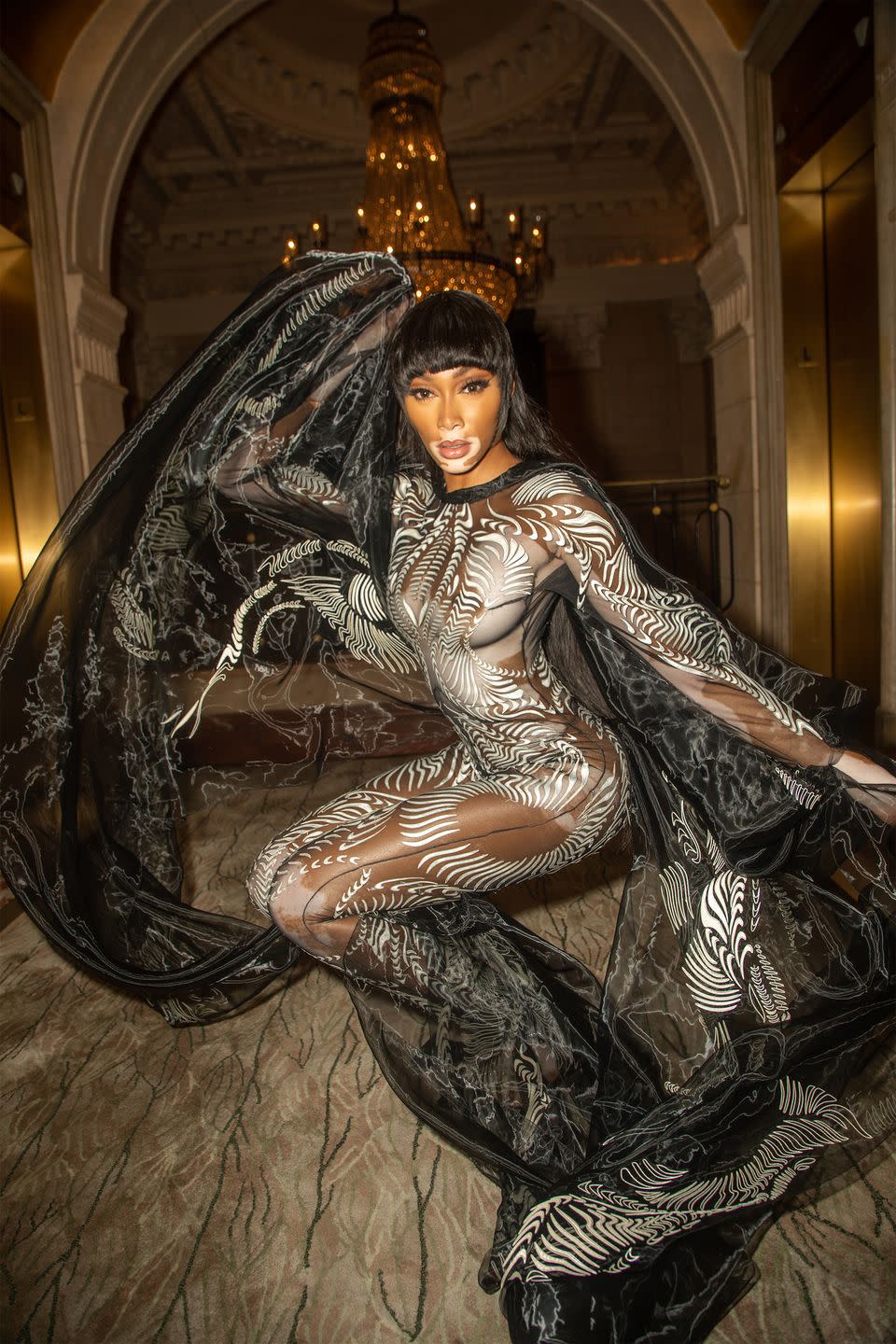 How Winnie Harlow Gets Ready for the Met Gala