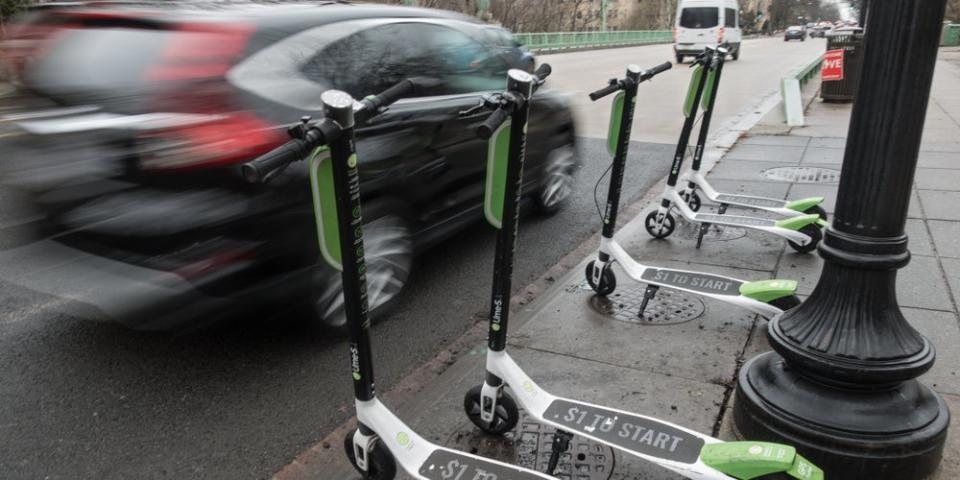 Lime-Scooter in Washington.