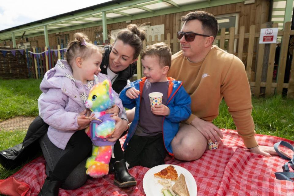 Oxford Mail: The teddy bear’s picnic in Brize Norton