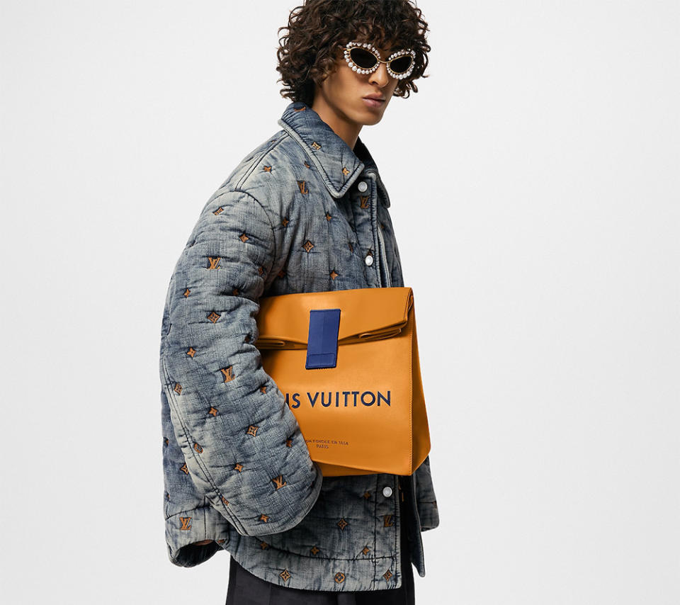 Louis Vuitton’s New ‘Sandwich Bag’ Clutch Is Here to Remind You of ...