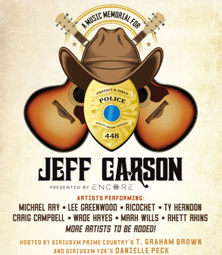 Franklin Police announced a May 10 music memorial and fundraiser to honor Jeff Carson, a Franklin police officer and country music singer who died of a heart attack at 58 in March 2022.