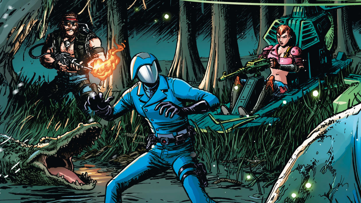  Art from Cobra Commander #2. 