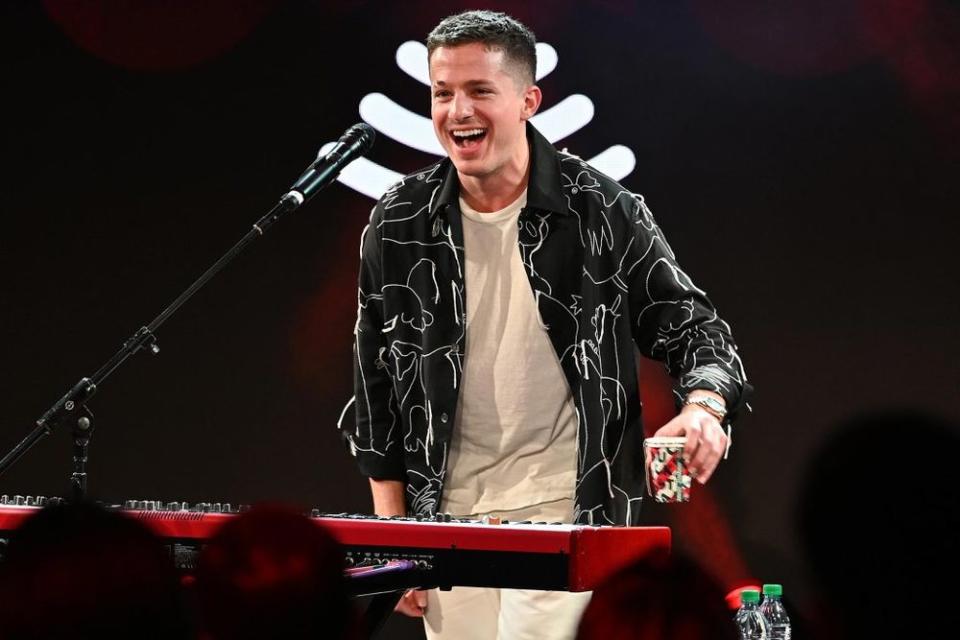 Puth performing at the SiriusXM Dial Up the Moment event in New York City | Slaven Vlasic/Getty