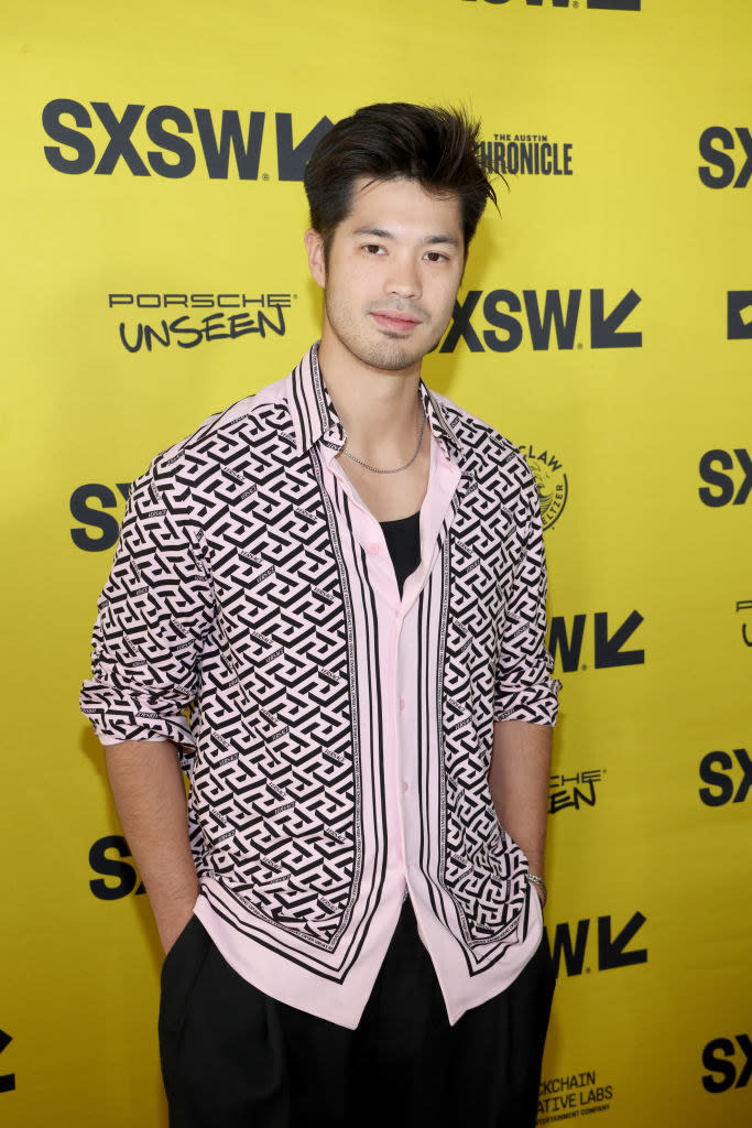 ross at an event