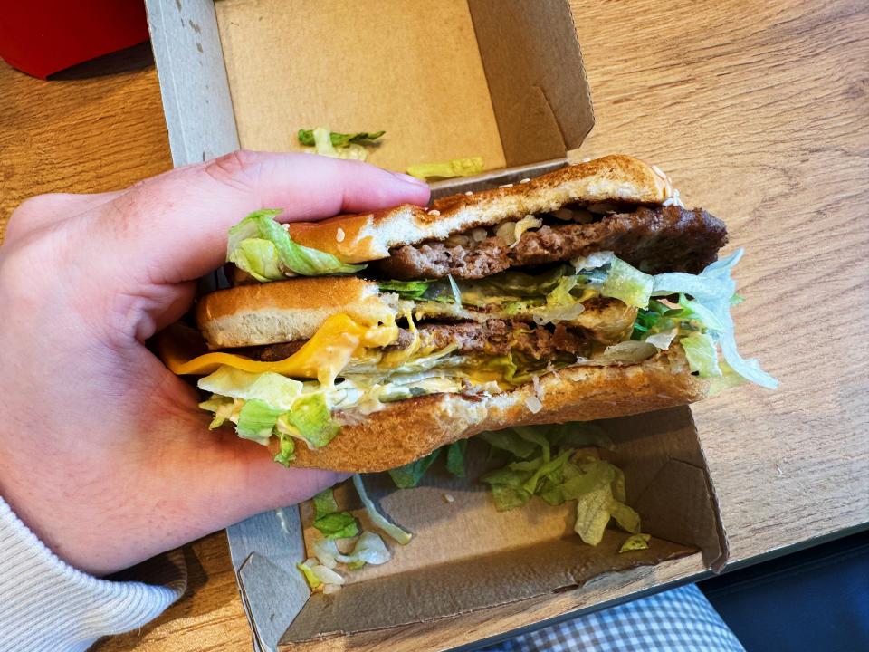 mcdonalds big mac meal