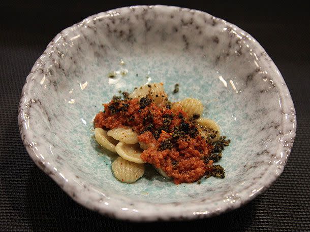 <p>Serious Eats / J. Kenji López-Alt</p> Ramen orecchiette