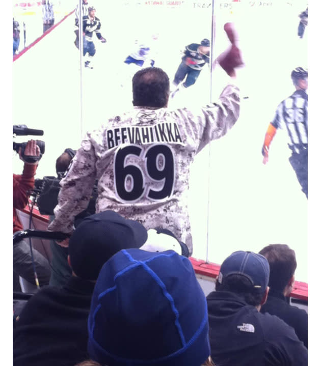 Jersey Fouls: Mandeskog, Jets and Sharks Protest Jerseys, Matt Cooke Tribute