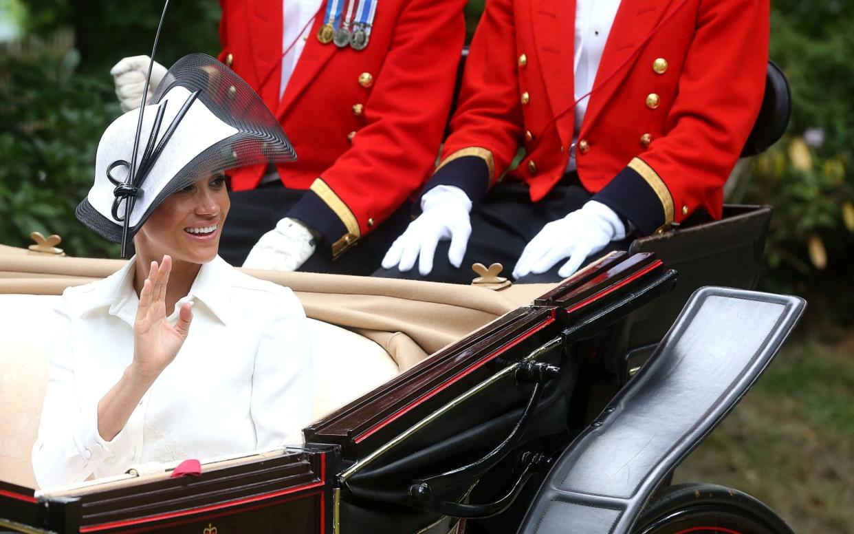 The Duchess of Sussex at Royal Ascot - WENN