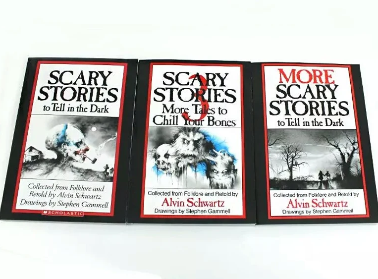 "Scary Stories to Tell in the Dark" books