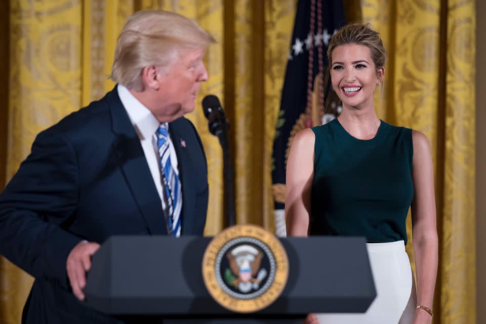 Both women claim they were likened to Trump's daughter, Ivanka. Photo: Getty